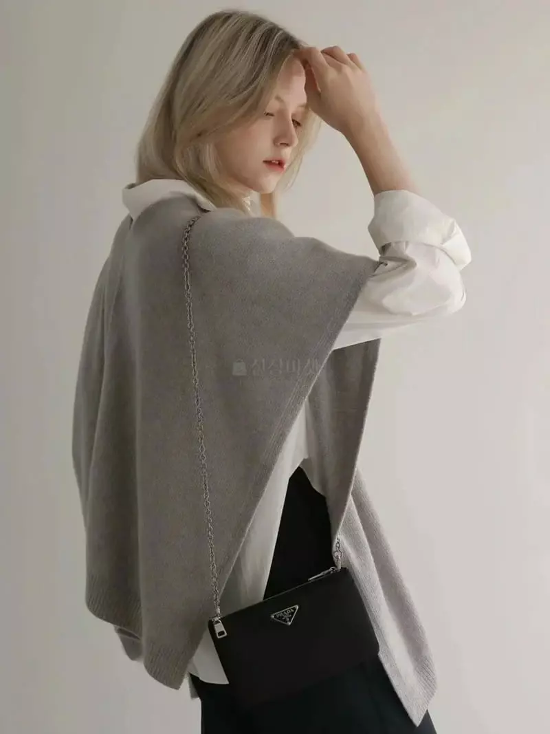 Vert Neuf - Korean Women Fashion - #womensfashion - V Cash Shawl Muffler