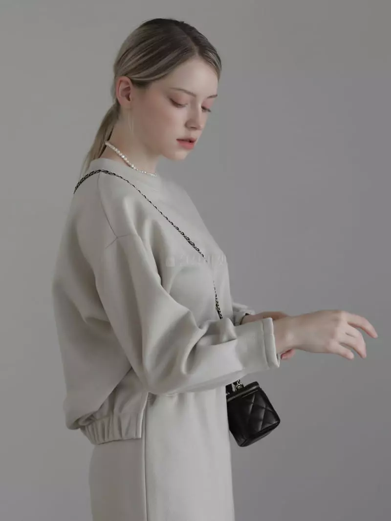 Vert Neuf - Korean Women Fashion - #womensfashion - Bake Sweatshirt - 8