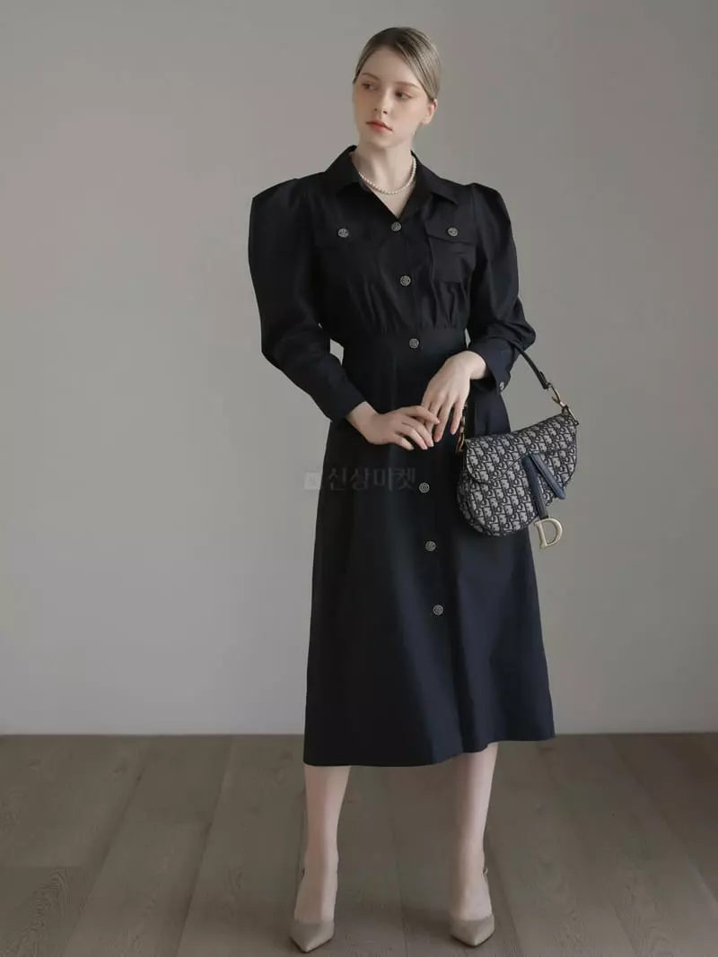 Vert Neuf - Korean Women Fashion - #womensfashion - Mog Long One-piece - 3