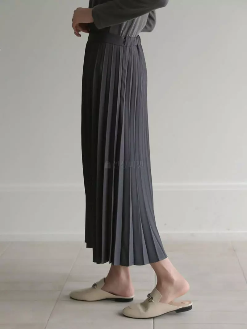 Vert Neuf - Korean Women Fashion - #womensfashion - Lolo Pleats Skirt - 2