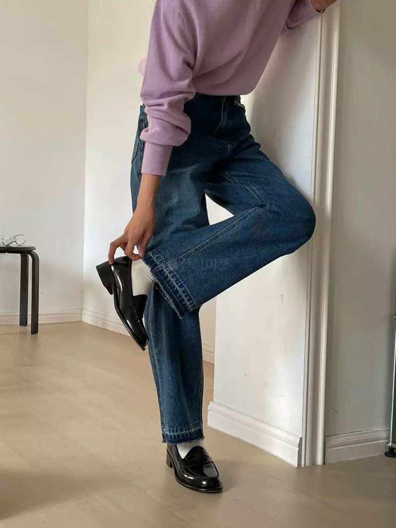 Very - Korean Women Fashion - #momslook - Lomo Jeans - 3