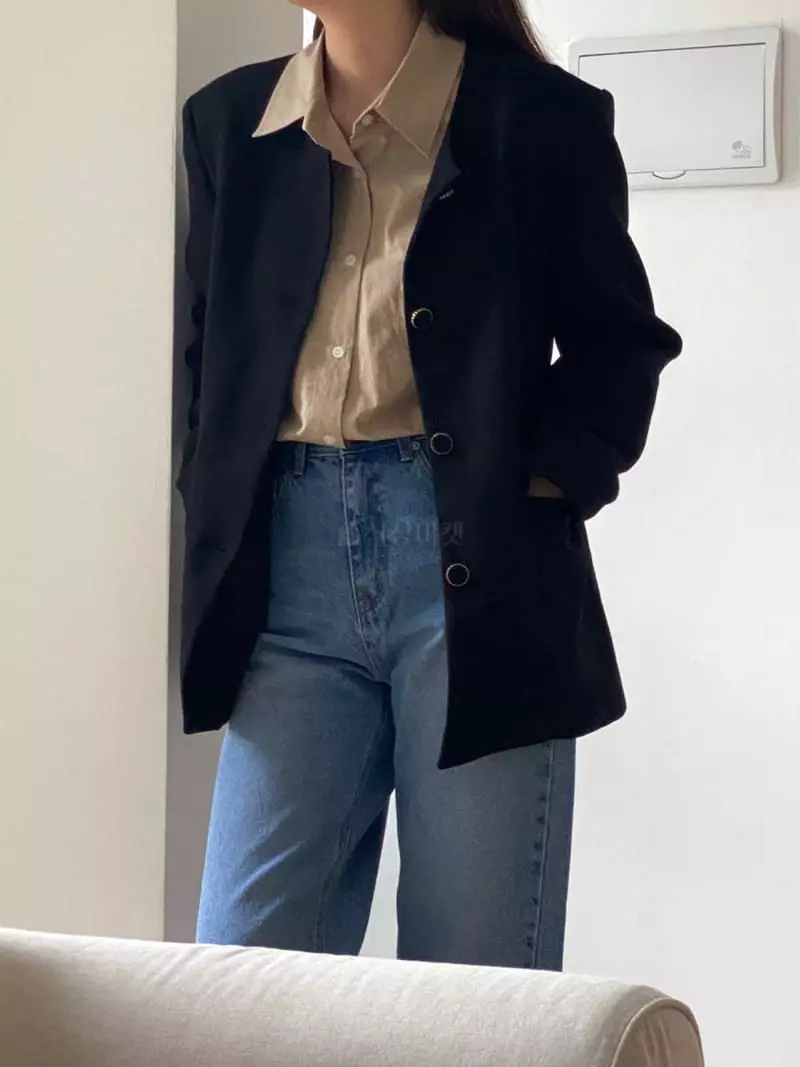 Very - Korean Women Fashion - #momslook - Litell Round Jacket