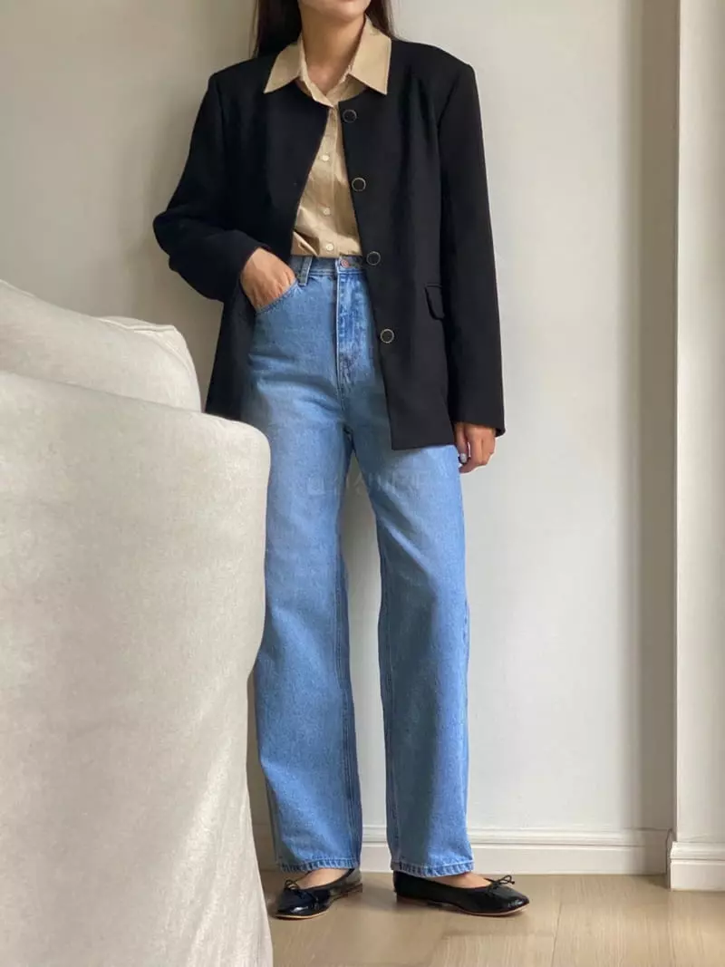Very - Korean Women Fashion - #momslook - Litell Round Jacket - 12