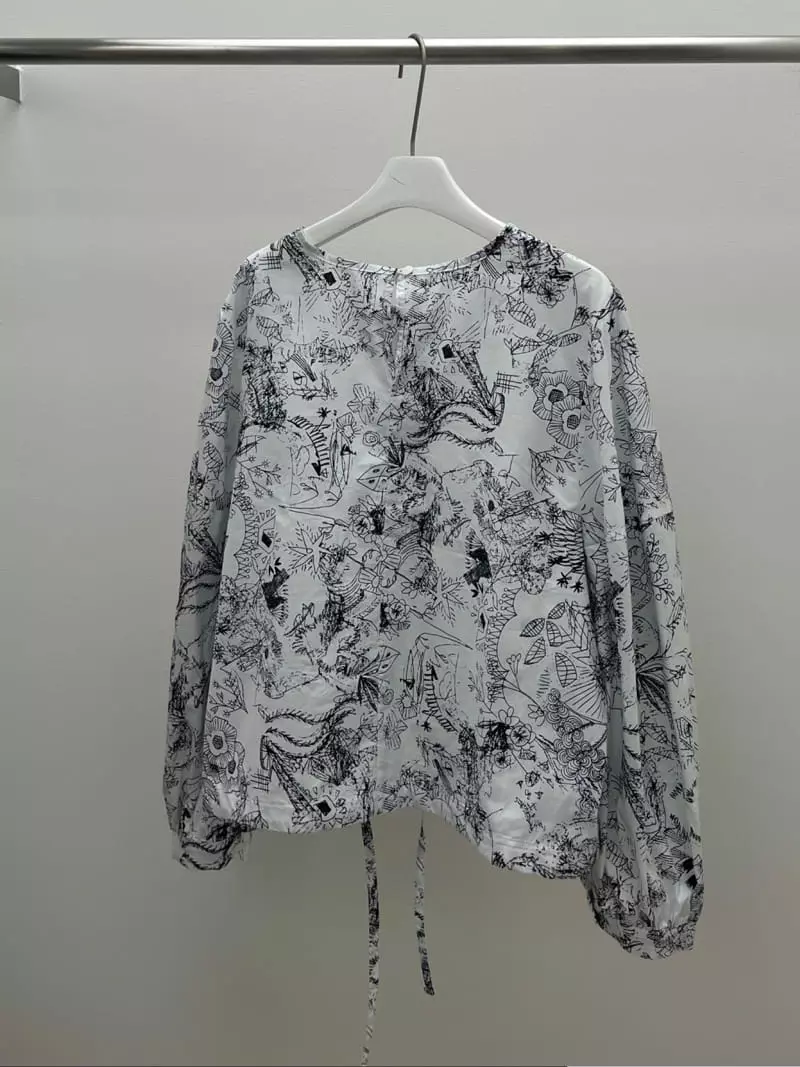 Very - Korean Women Fashion - #momslook - Mori Blouse - 10