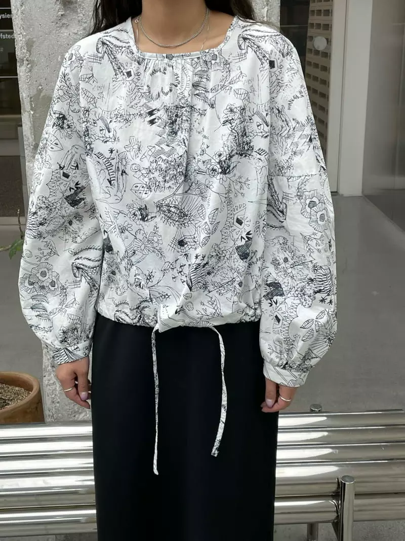 Very - Korean Women Fashion - #momslook - Mori Blouse - 6