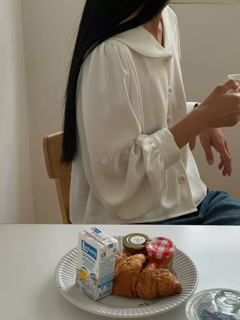 Very - Korean Women Fashion - #momslook - Mue Sailor Blouse - 7
