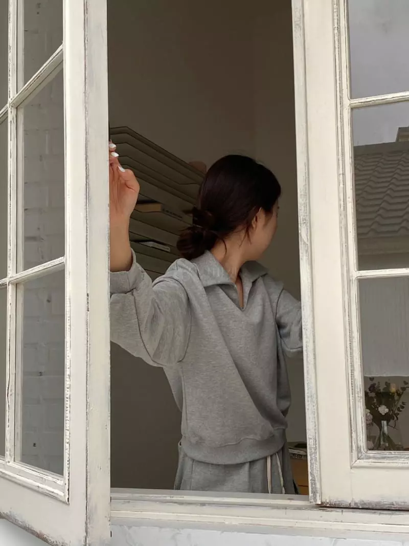 Very - Korean Women Fashion - #momslook - Burning Sweatshirt - 7