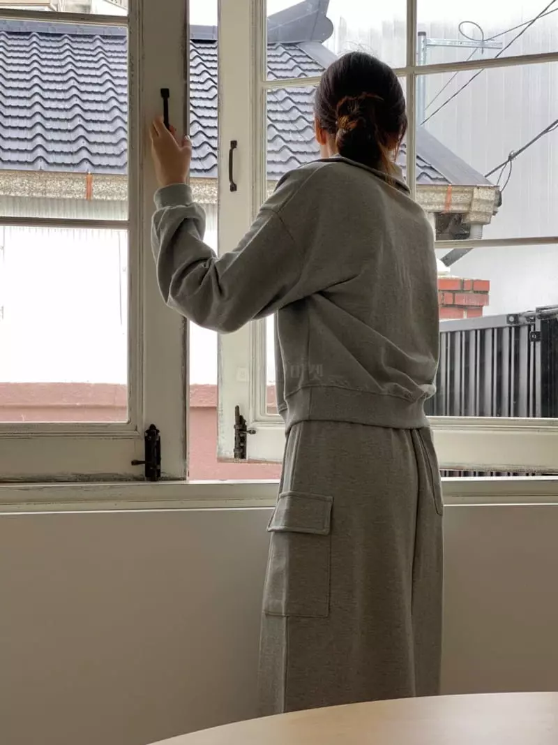 Very - Korean Women Fashion - #momslook - Burning Sweatshirt - 9