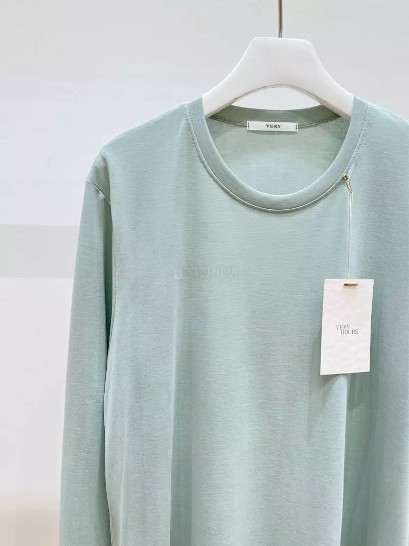 Very - Korean Women Fashion - #momslook - Bukin Modal Long Sleeves Tee - 10