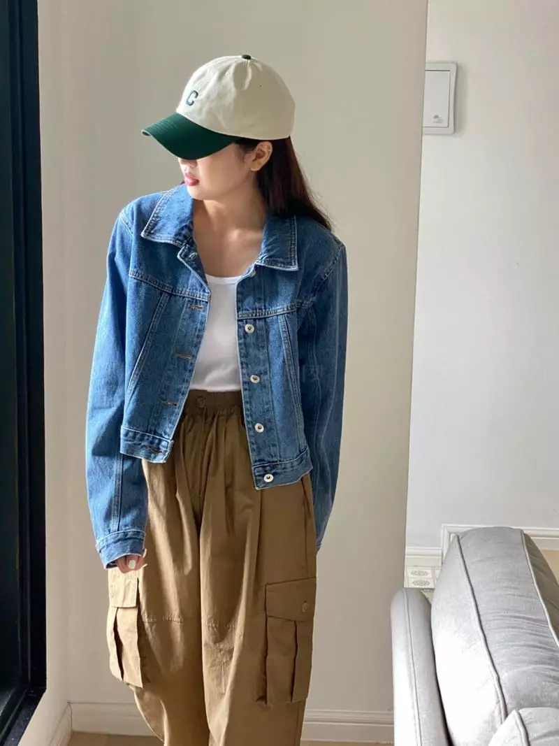 Very - Korean Women Fashion - #momslook - Bolca Denim Jacket - 11