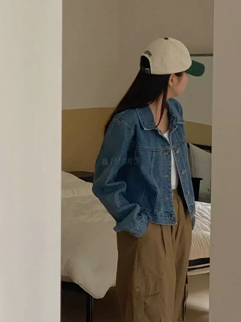 Very - Korean Women Fashion - #momslook - Bolca Denim Jacket - 9