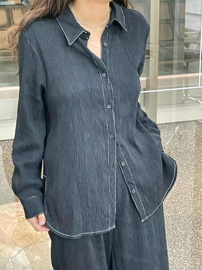 Very - Korean Women Fashion - #momslook - Biba Shirt - 8