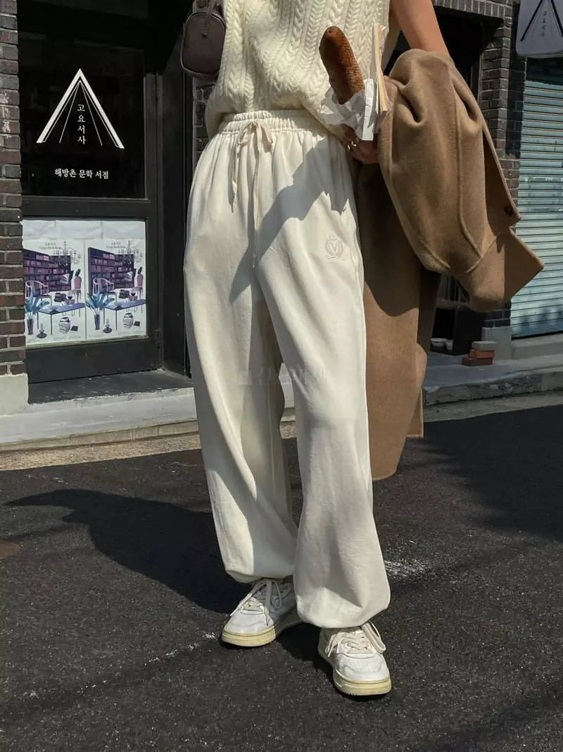 Very - Korean Women Fashion - #momslook - String Pants - 2