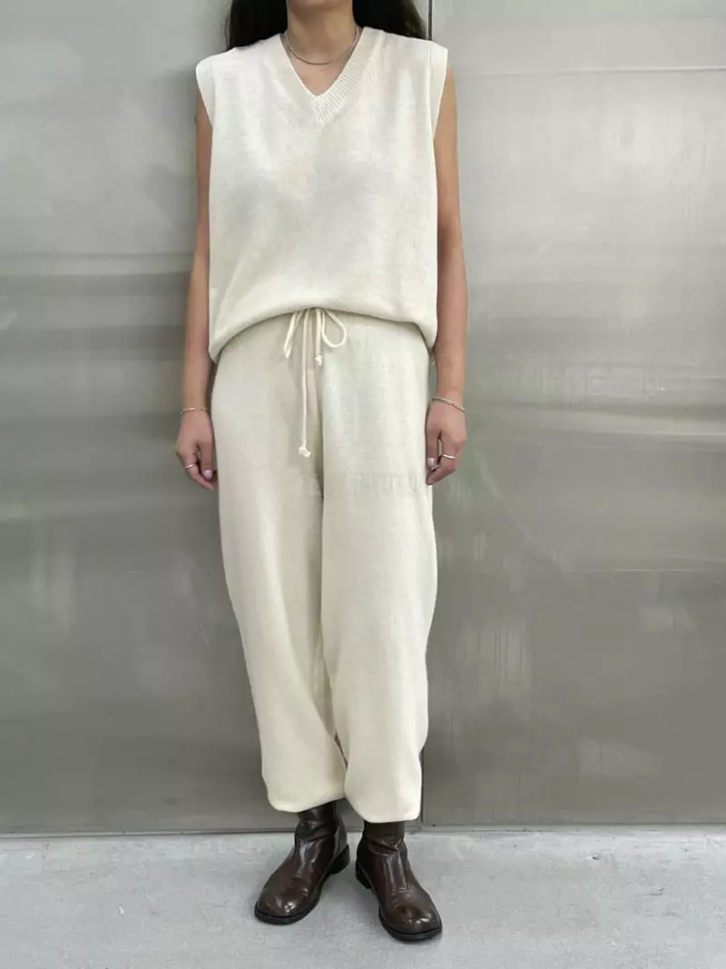 Very - Korean Women Fashion - #momslook - Jac Merry Knit Pants - 6