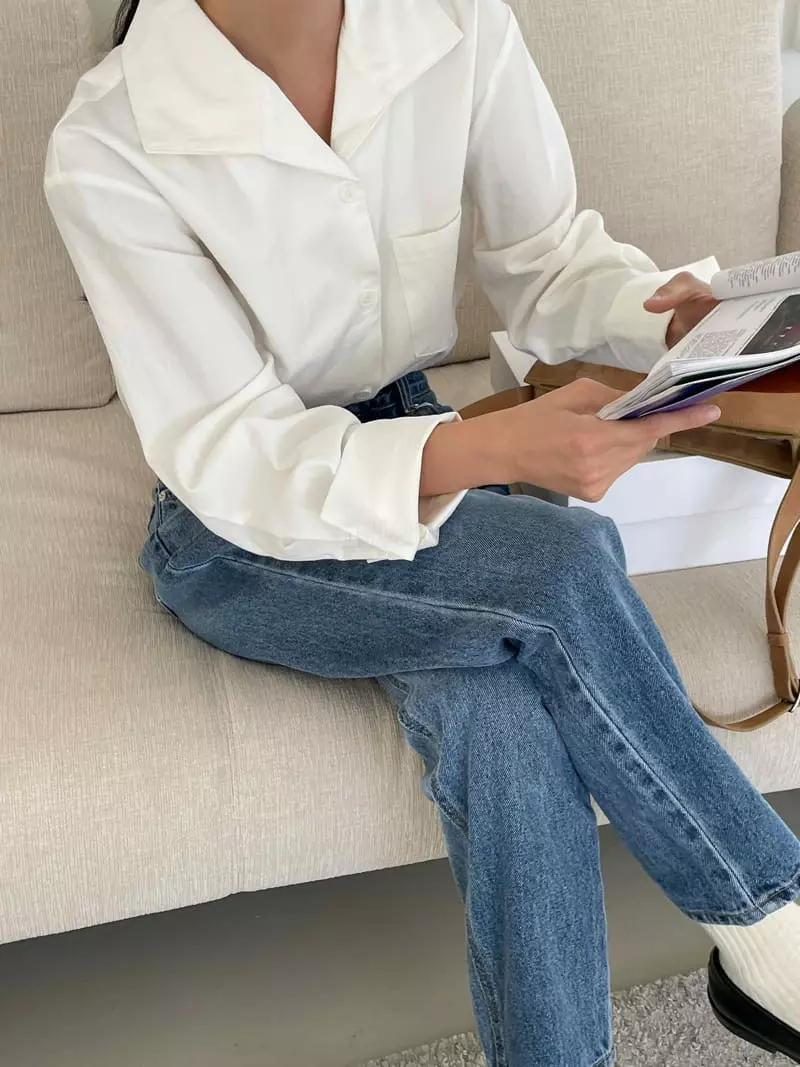 Very - Korean Women Fashion - #momslook - Coad Shirt - 8