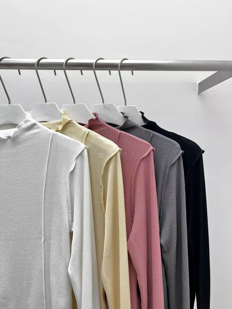 Very - Korean Women Fashion - #momslook - Cozy Tee - 7