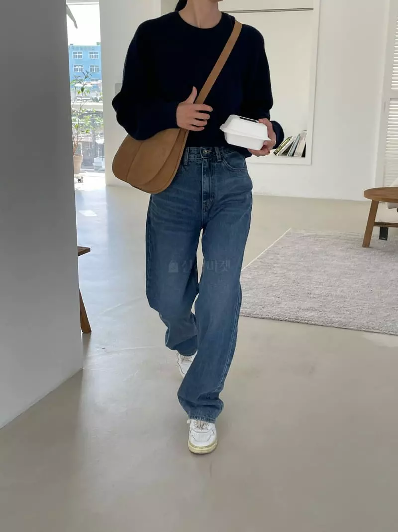 Very - Korean Women Fashion - #momslook - Crew Jeans - 2