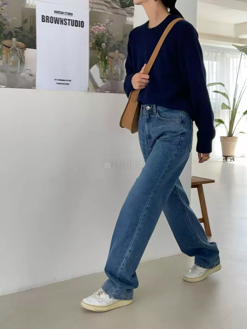 Very - Korean Women Fashion - #womensfashion - Crew Jeans - 4