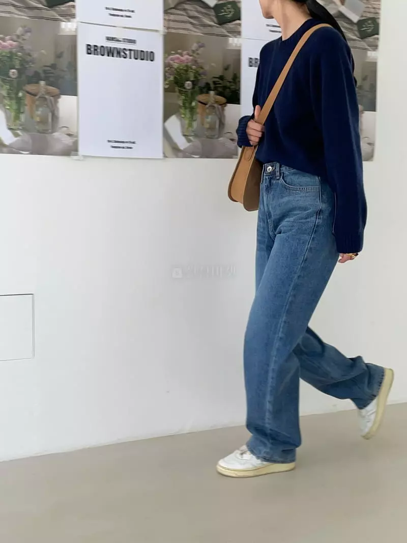 Very - Korean Women Fashion - #momslook - Crew Jeans - 6