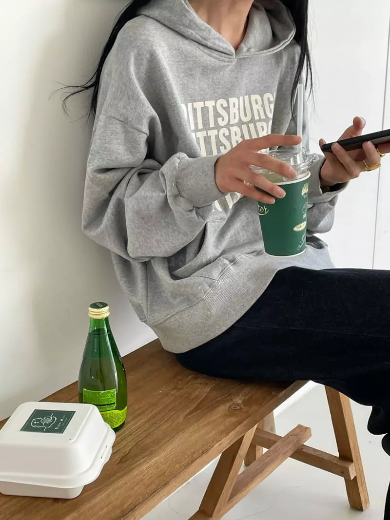 Very - Korean Women Fashion - #momslook - Peach Bug Hoody Tee - 3
