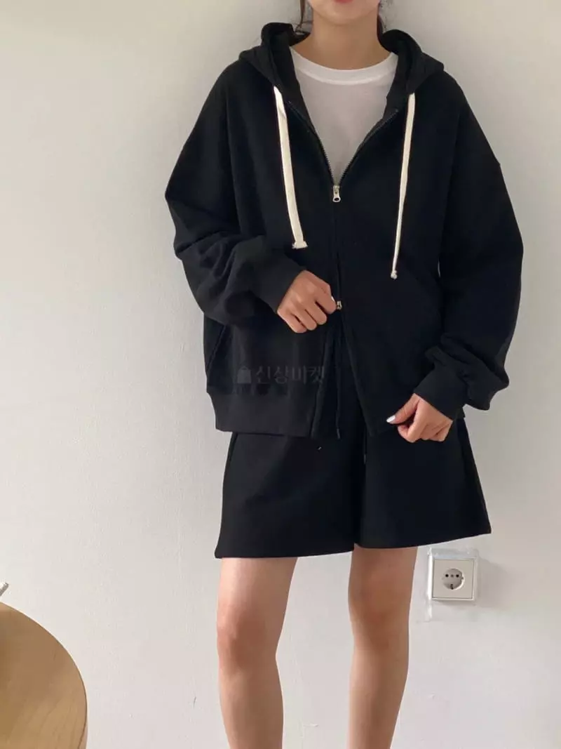 Very - Korean Women Fashion - #pursuepretty - Mons Hoody Zip-up
