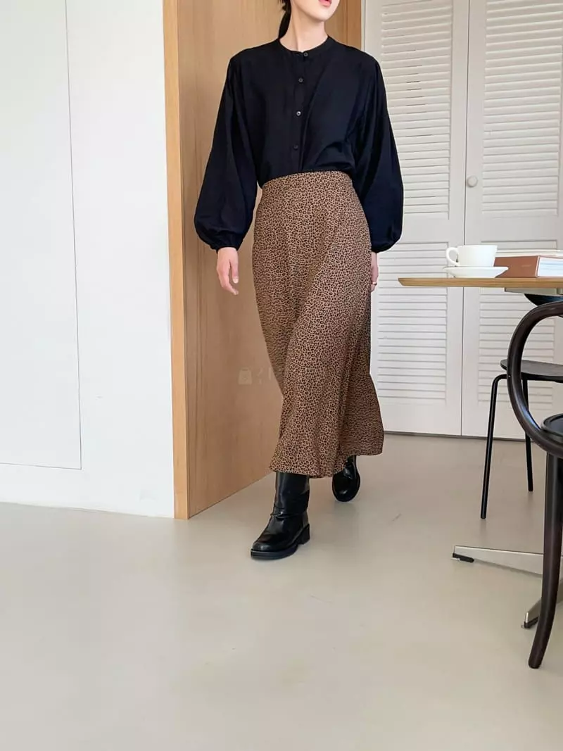 Very - Korean Women Fashion - #pursuepretty - Leopard Skirt - 9