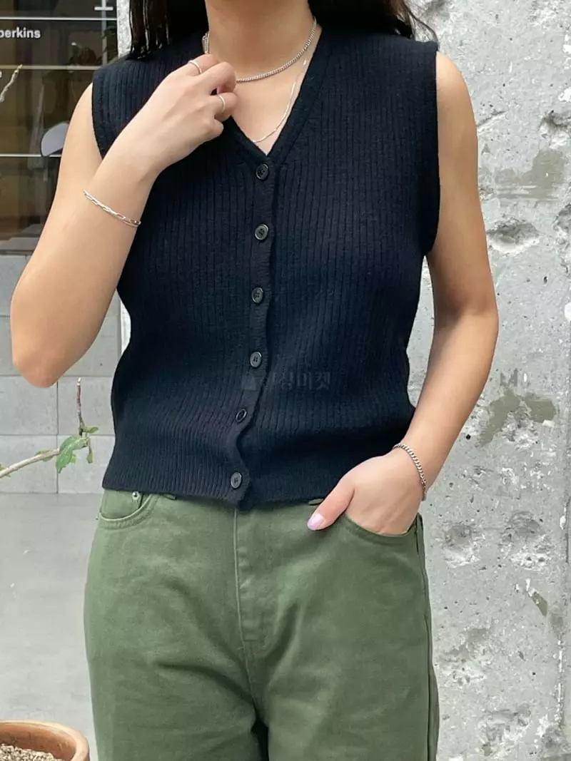 Very - Korean Women Fashion - #restrostyle - Liso Vest - 8
