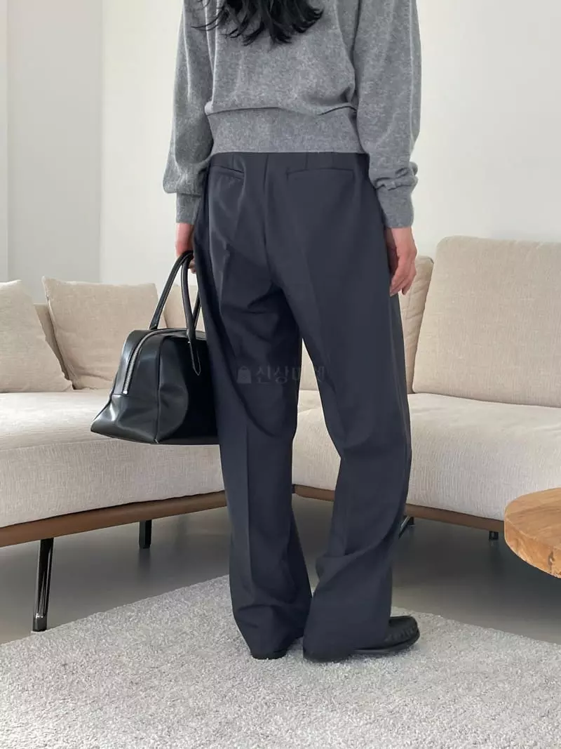 Very - Korean Women Fashion - #pursuepretty - Maxy Tuck Pants - 4