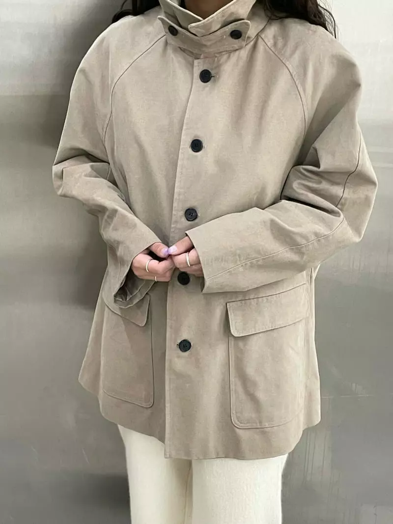 Very - Korean Women Fashion - #restrostyle - Mac Coat - 3
