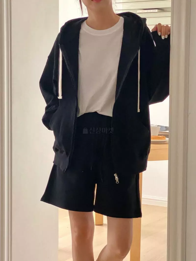Very - Korean Women Fashion - #restrostyle - Mons Hoody Zip-up - 2