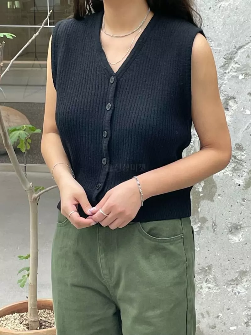Very - Korean Women Fashion - #romanticstyle - Liso Vest - 9
