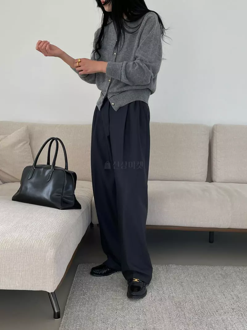 Very - Korean Women Fashion - #romanticstyle - Maxy Tuck Pants - 5