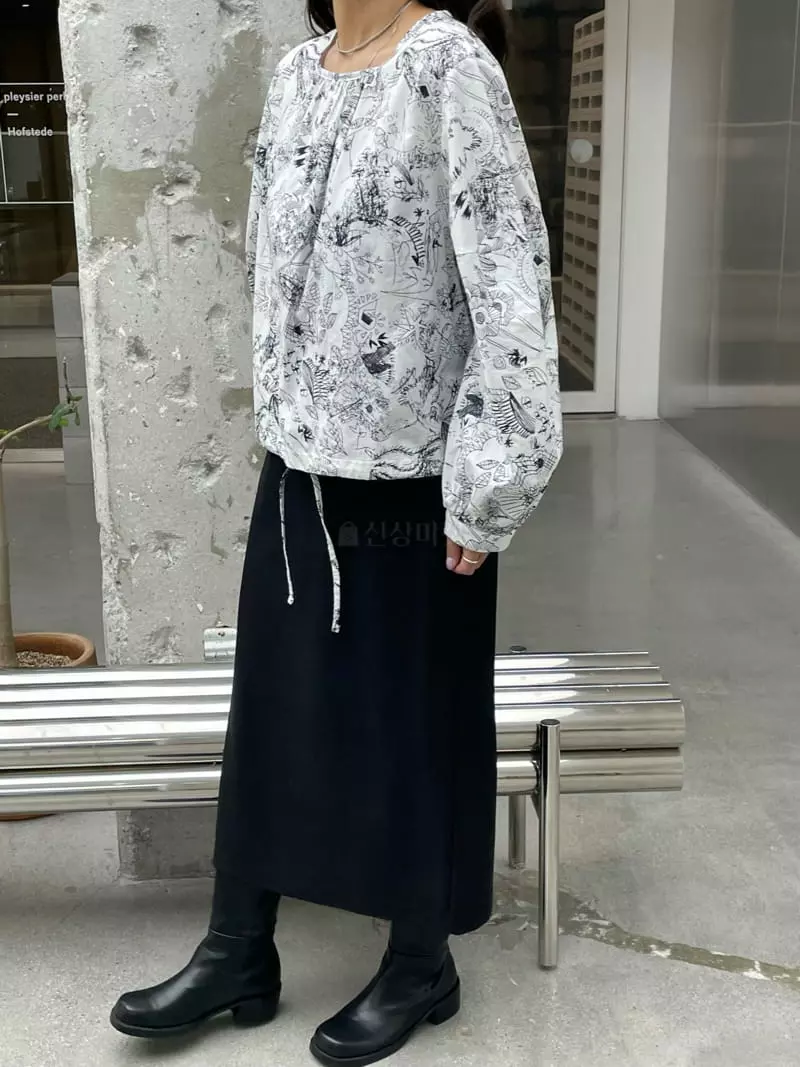 Very - Korean Women Fashion - #romanticstyle - Mori Blouse - 2