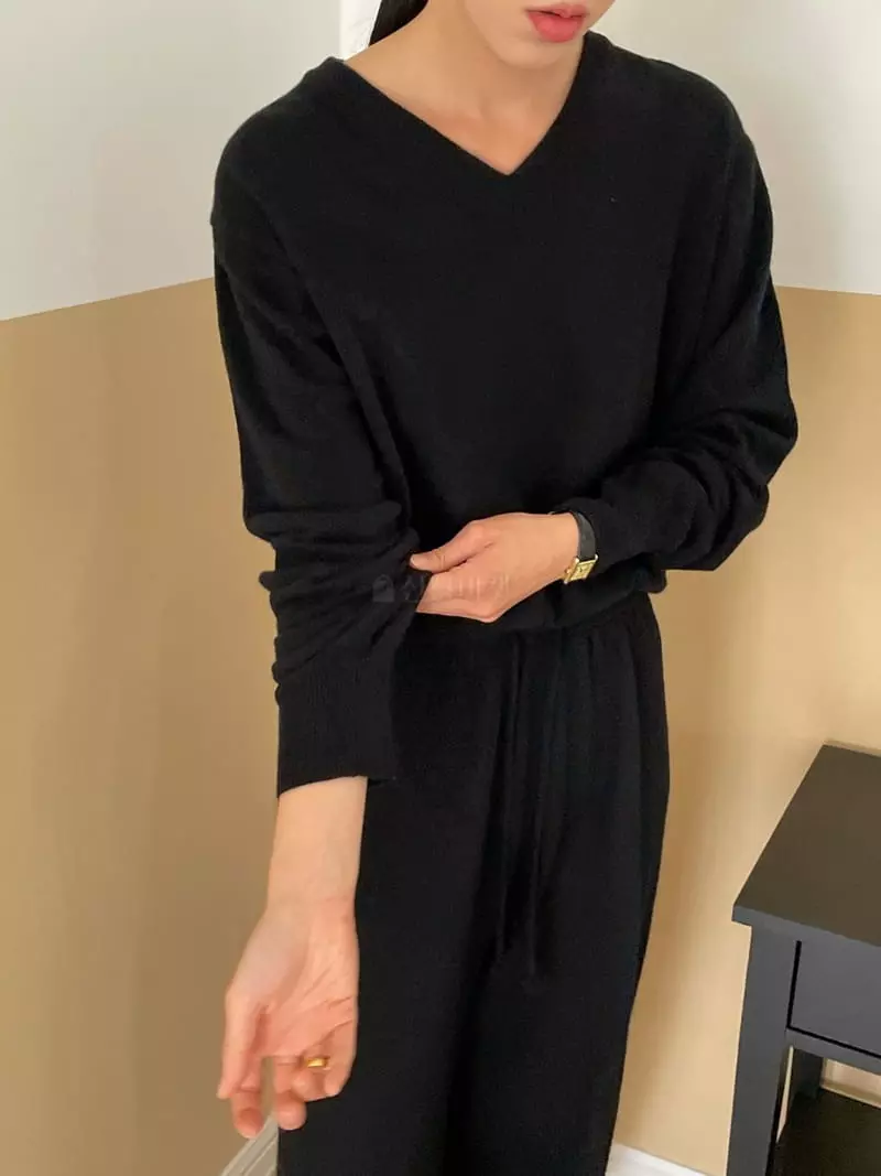 Very - Korean Women Fashion - #romanticstyle - Jac Merry Knit Pants - 2
