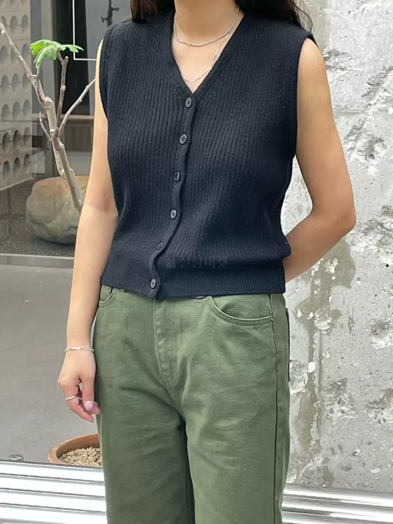 Very - Korean Women Fashion - #shopsmall - Liso Vest - 10