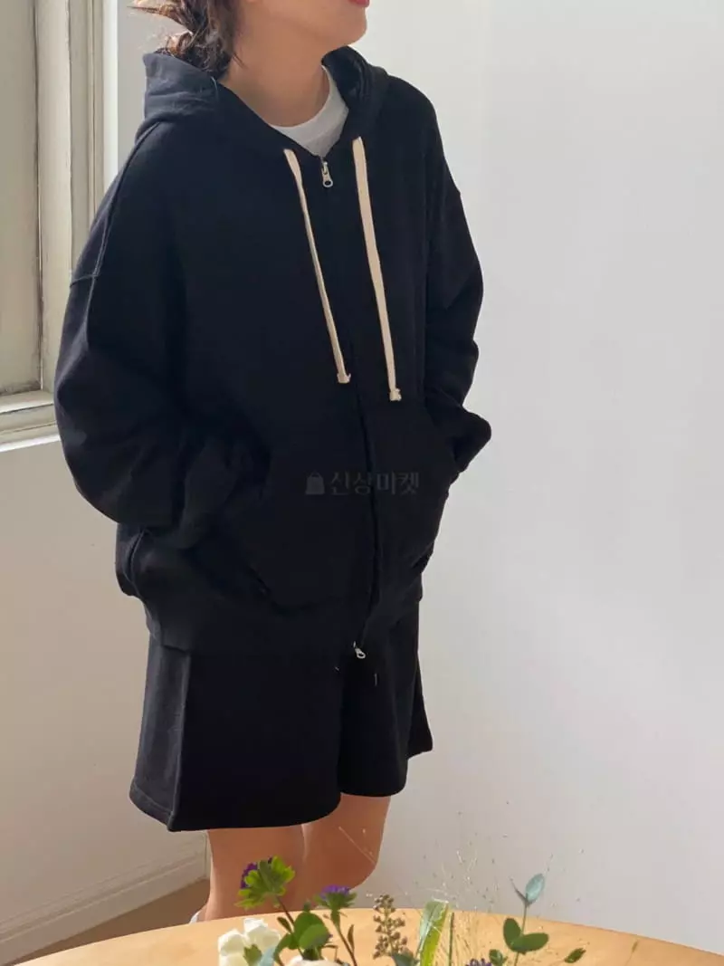 Very - Korean Women Fashion - #romanticstyle - Mons Hoody Zip-up - 4
