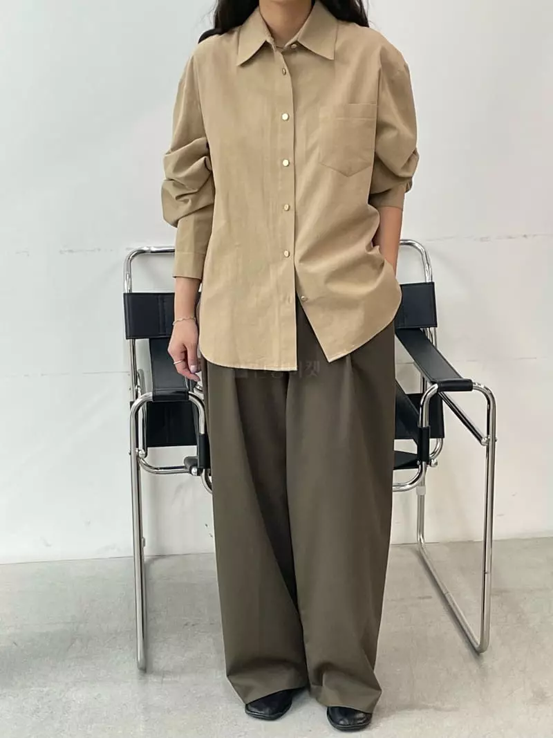 Very - Korean Women Fashion - #shopsmall - Ox Standard Shirt - 7