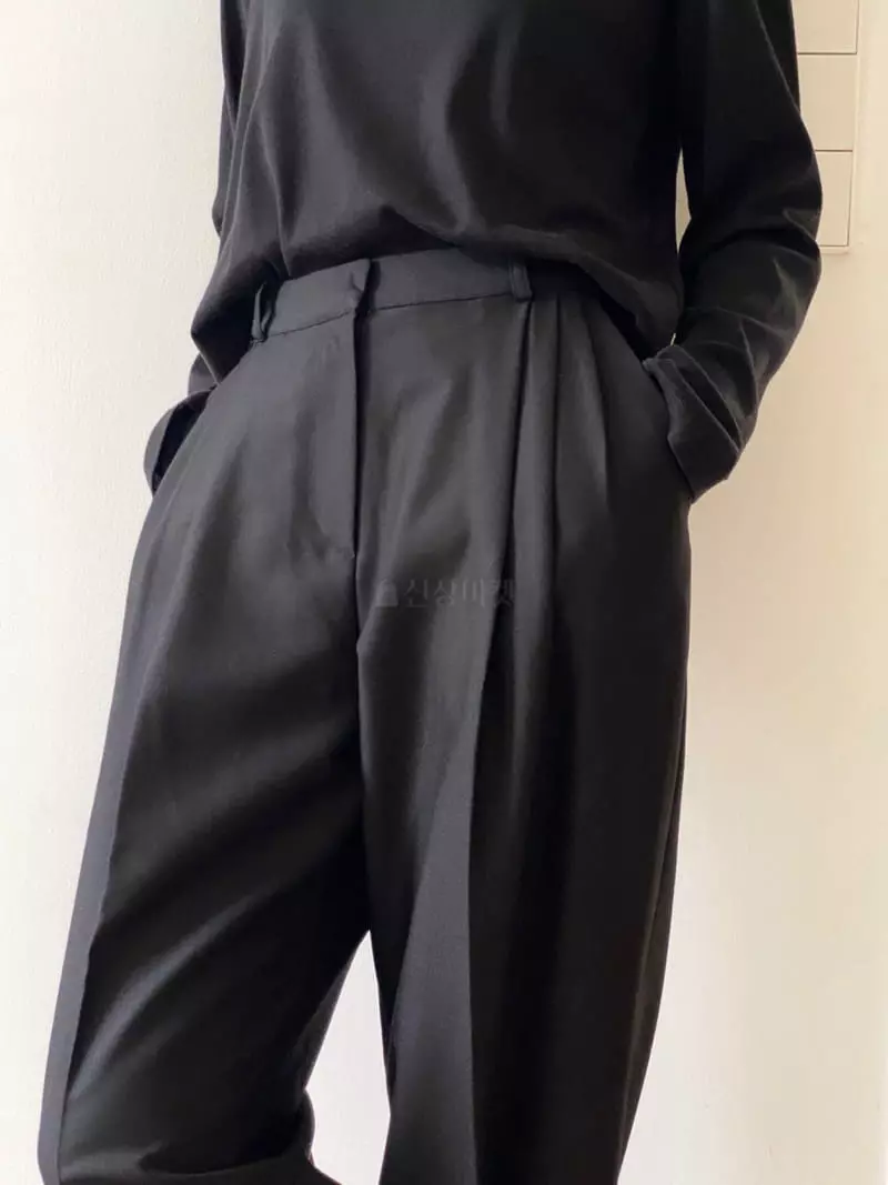 Very - Korean Women Fashion - #thelittlethings - Maxy Tuck Pants - 8