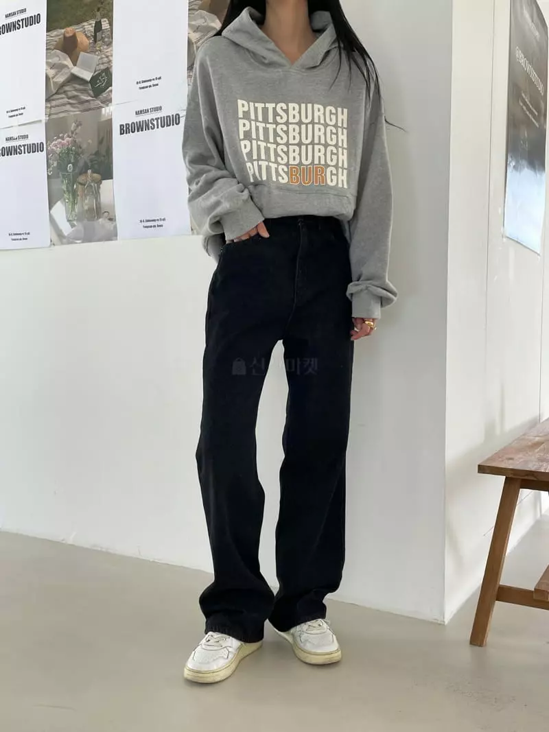 Very - Korean Women Fashion - #vintageinspired - Lear Black Jeans - 8