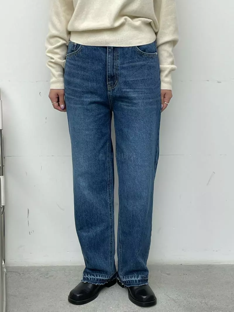 Very - Korean Women Fashion - #vintageinspired - Lomo Jeans - 6