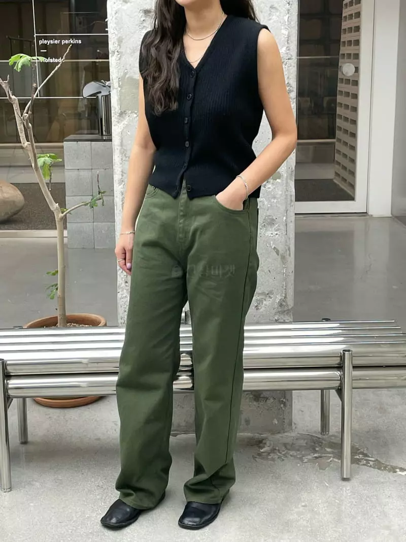 Very - Korean Women Fashion - #vintageinspired - Liso Vest - 5