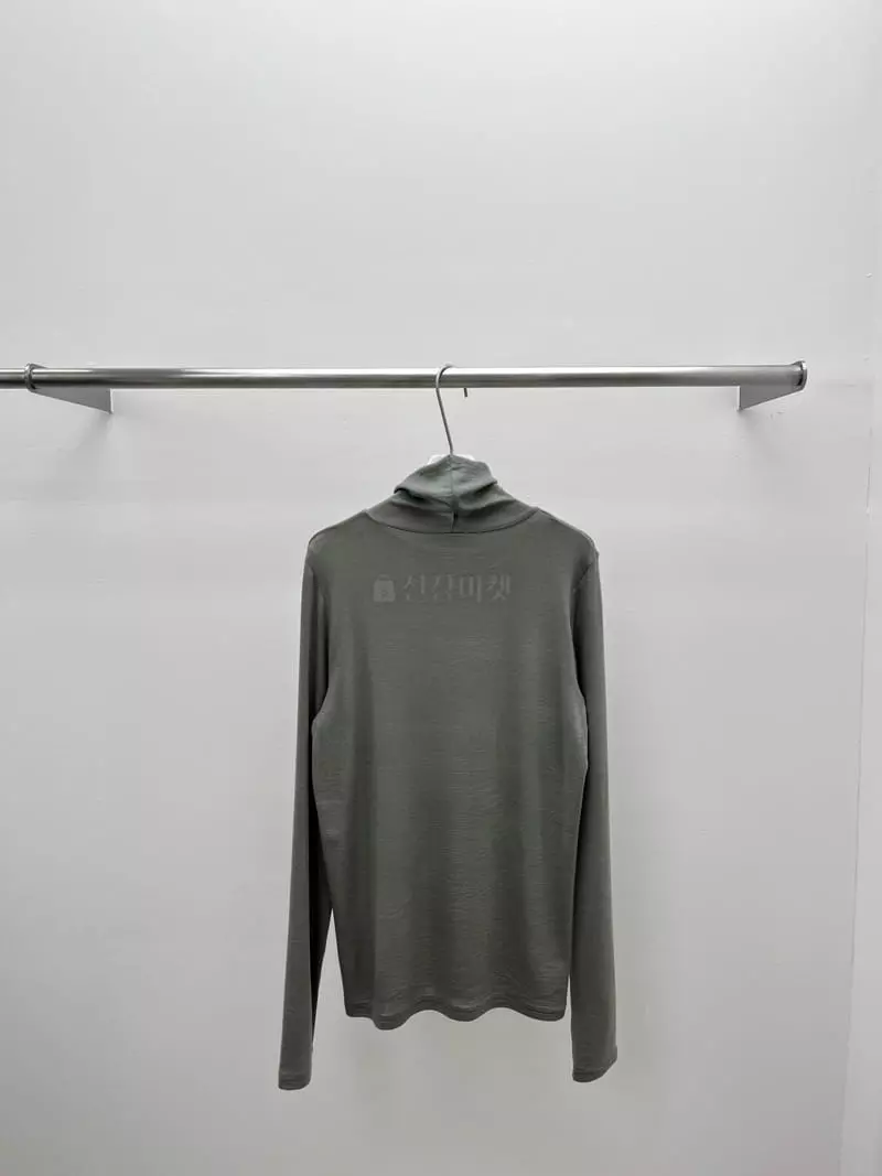 Very - Korean Women Fashion - #vintageinspired - Marcaroon Tencel Turtleneck Tee - 2