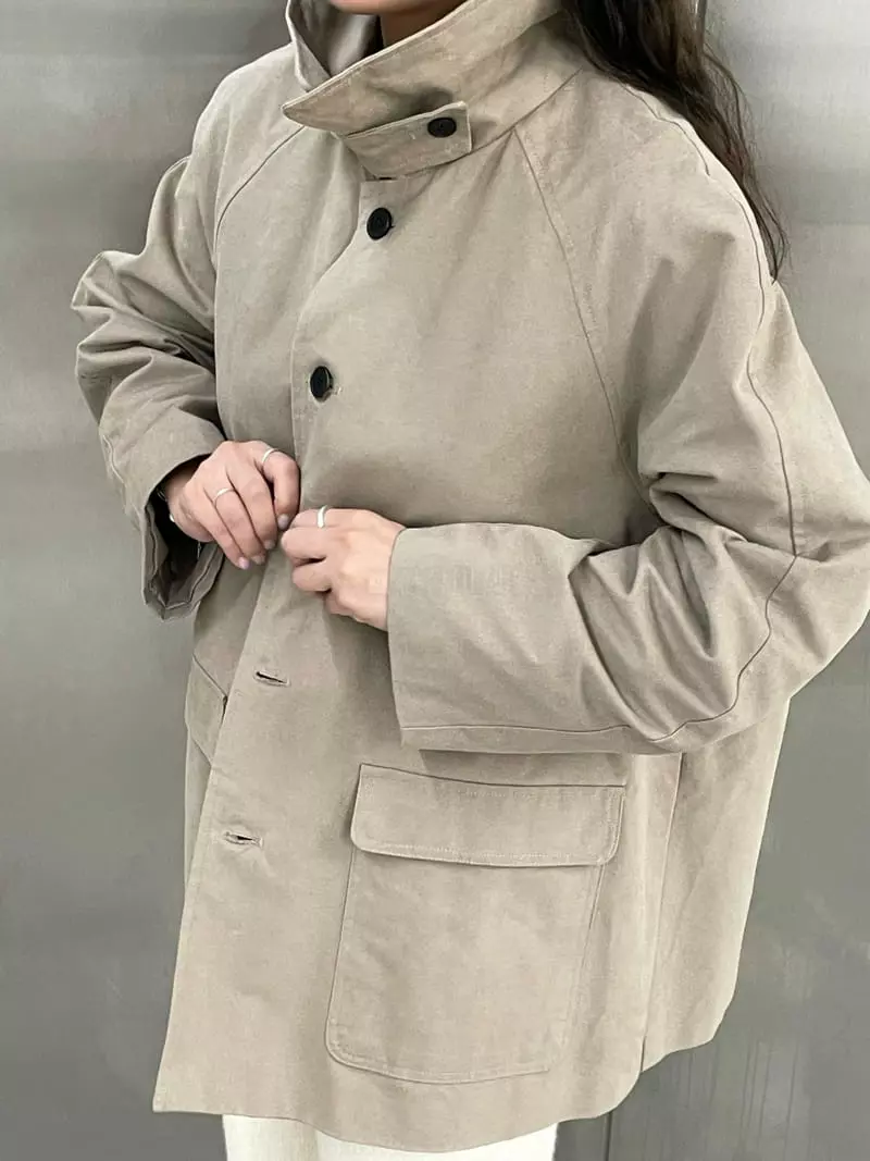 Very - Korean Women Fashion - #vintagekidsstyle - Mac Coat