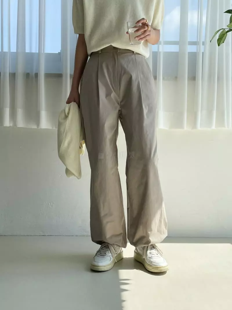 Very - Korean Women Fashion - #vintageinspired - Aerial Pants - 4