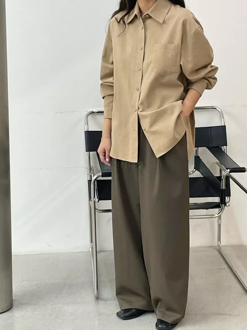 Very - Korean Women Fashion - #vintagekidsstyle - Ox Standard Shirt - 3