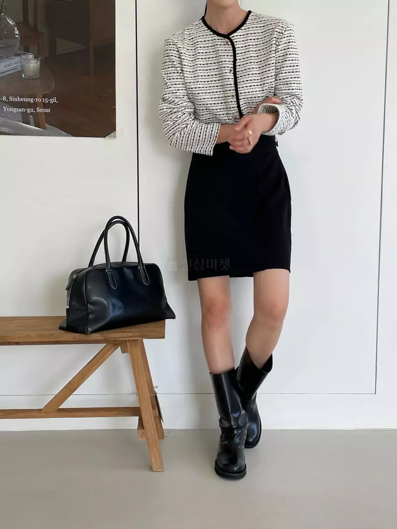 Very - Korean Women Fashion - #momslook - Duffle Skirt - 4