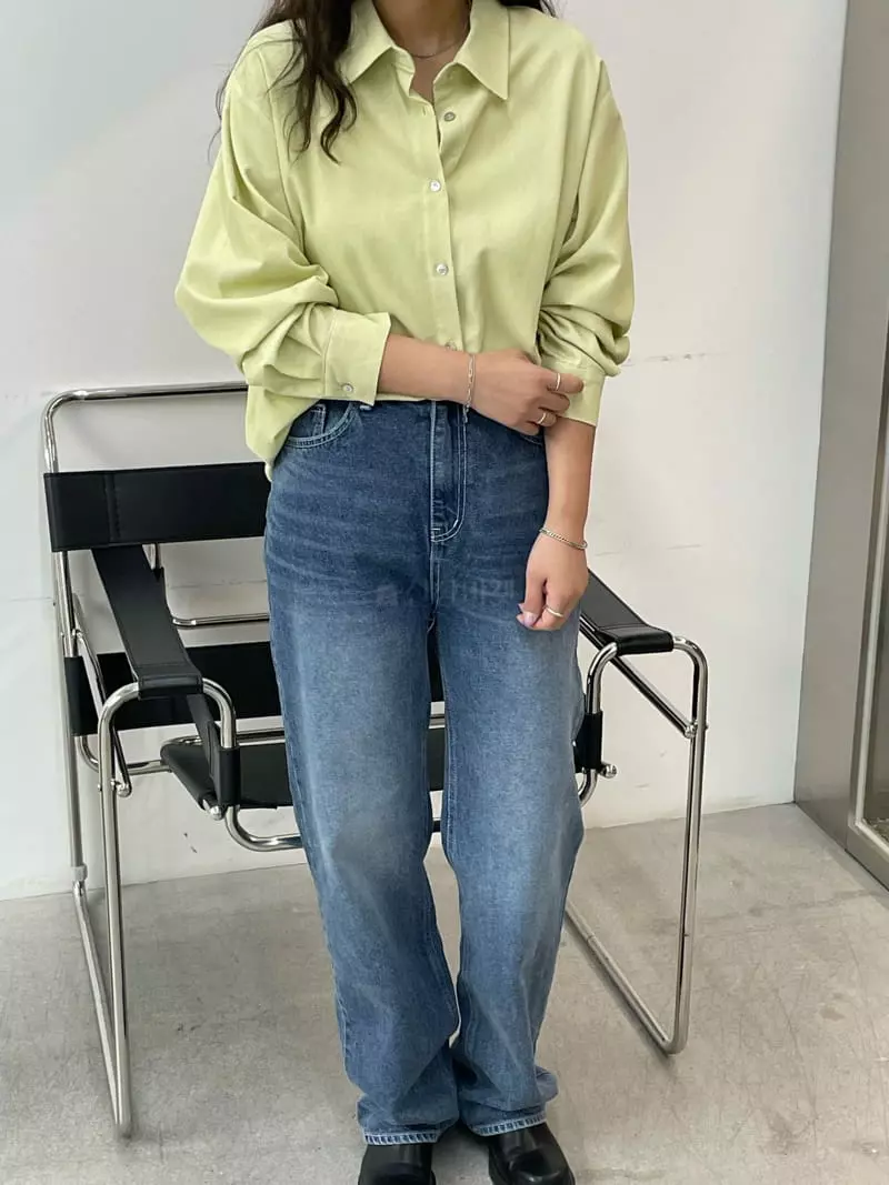 Very - Korean Women Fashion - #womensfashion - Deep Chick Shirt - 2