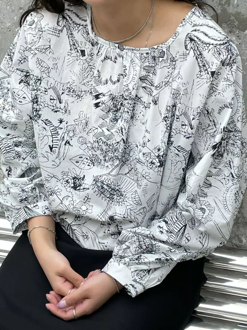Very - Korean Women Fashion - #womensfashion - Mori Blouse - 7