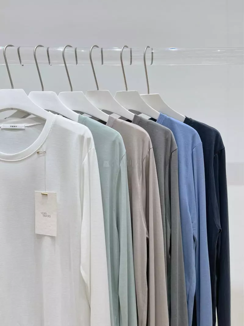 Very - Korean Women Fashion - #womensfashion - Bukin Modal Long Sleeves Tee - 9