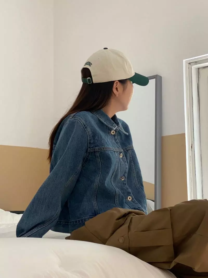 Very - Korean Women Fashion - #momslook - Bolca Denim Jacket - 4